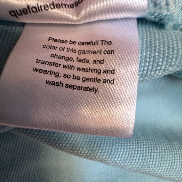 Anthropologie Pilcro Izzie Blue Relaxed Pull On Wide Leg Barrel Pants Size 1X - Picture 11 of 11